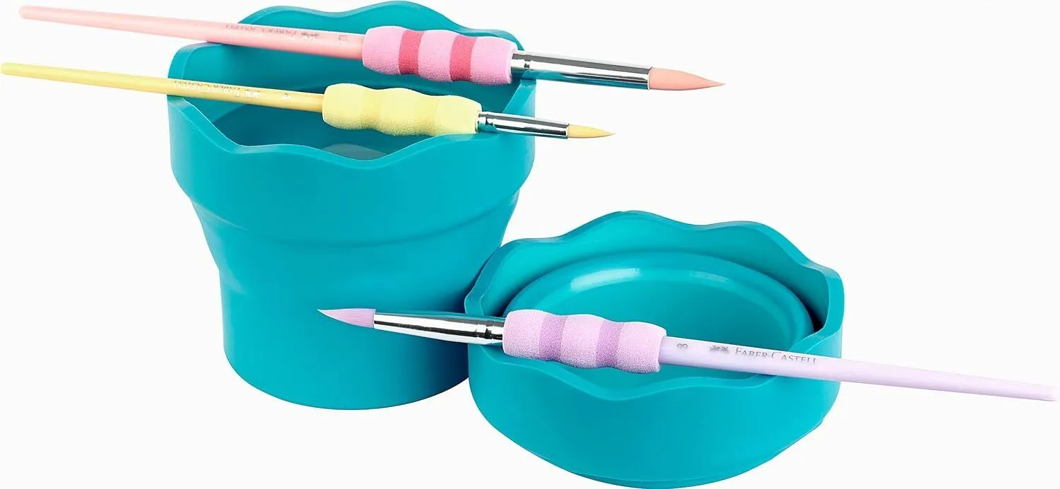 Clic&Go Collapsible Water Cup Turquoise