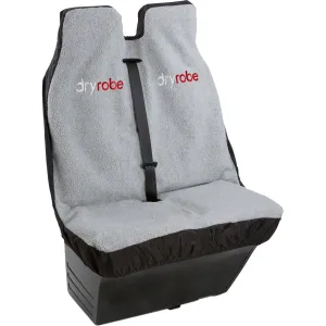 Dryrobe Waterproof Double Car Seat Protector Cover - Grey