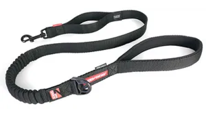 EzyDog Lead Zero Shock Black 120cm