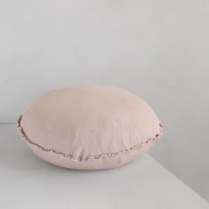 Flocca Macaron Linen Cushion - Floss