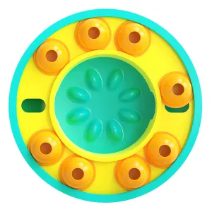Fresh Fab Finds Dog Puzzle Food Feeder Slow Feeding Bowl Interactive Toy Dog Treat Dispensing Toy for IQ Training Mental Enrichment For Small Medium Large Dog Cat