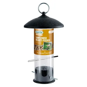 Gardman Black Steel Sunflower Heart Feeder