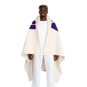 Hooded Sherpa Fleece Blanket