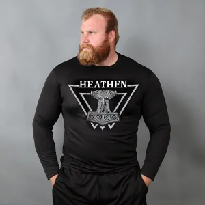 Long-sleeve, Heathen, Black