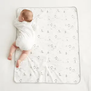 Magic Adventure Waterproof Baby White Changing Mat