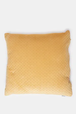 Mustard Velvet Cushion