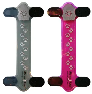 Nite Ize NDCC-03-09 LED Collar Cover, Gray/Pink :CD: QUANTITY: 1