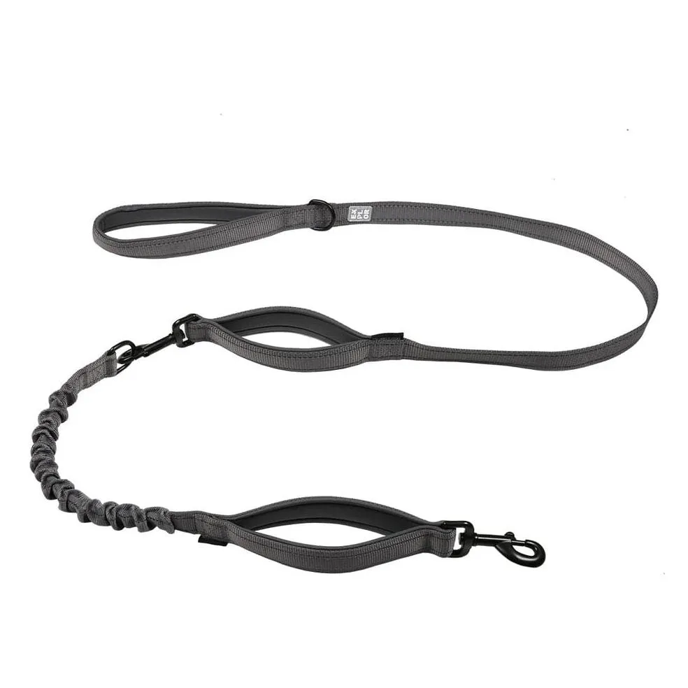 Ultimate Fit 2In1 Leash Safety - Silver Reflective
